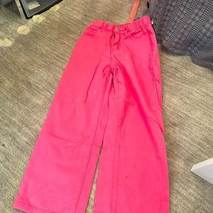 Hot pink Girls jeans